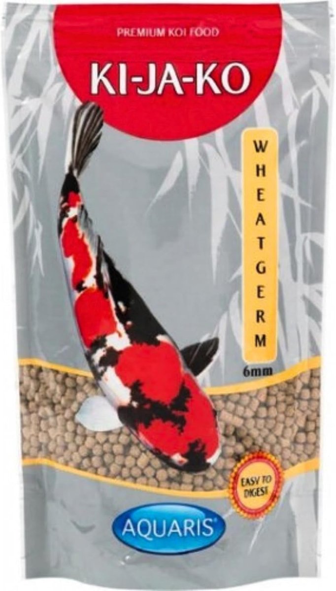 Wheatgerm Koi Food 1 kg / 6 mm Floating Koi Food with Wheat Germ for Spring and Autumn Feeding of Medium Koi Carp in - ShopVlot
