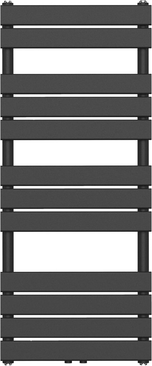 TOWEL RADIATOR MIDDLE CONNECTION BLACK 1200X500 - ShopVlot