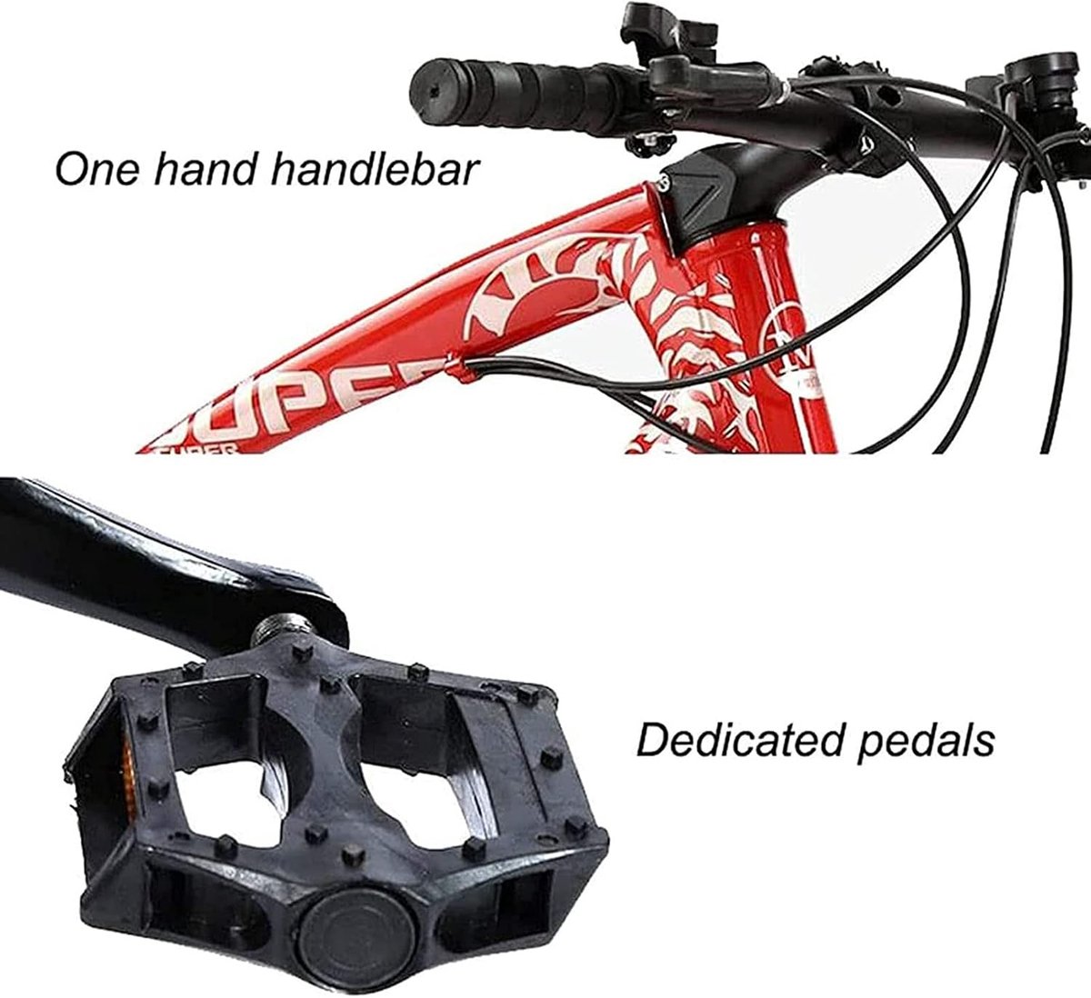 26 inch mountainbike voor heren dames, lichtgewicht aluminium full frame, 21/24/27 versnellingen met dubbele vering en - ShopVlot