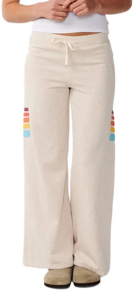 Rip Curl Surf Revival Wide Leg Broek M Vrouw Oatmeal Marle