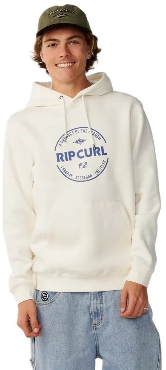 Rip Curl Staple Hoodie Wit M Man