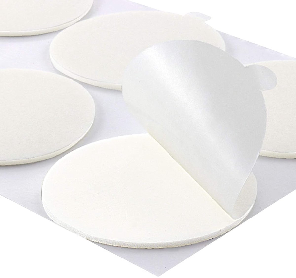 Double-sided adhesive tips made of polyethylene foam, extra strong, extra weatherproof, diameter 50 mm, thickness 1.5 - ShopVlot