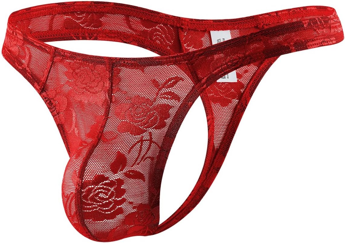 Casey Kevin Men's Thong, Lace Thong, Sexy Underwear and Thong Transparent - ShopVlot