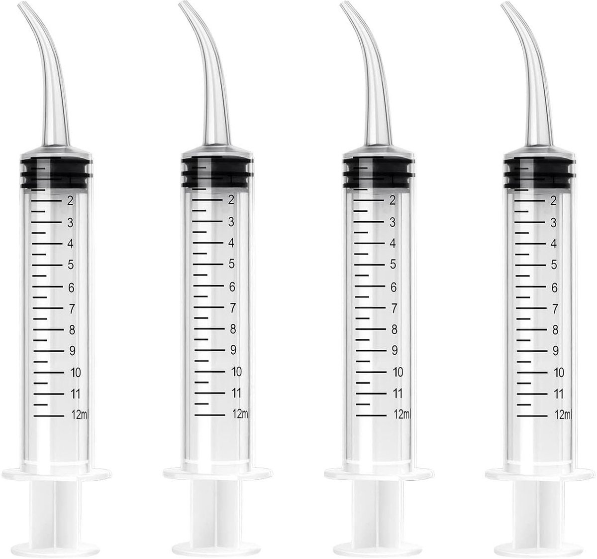 Solidchoice - Tandheelkundige Spuiten 12 ml, Set van 4 voor Mondverzorging