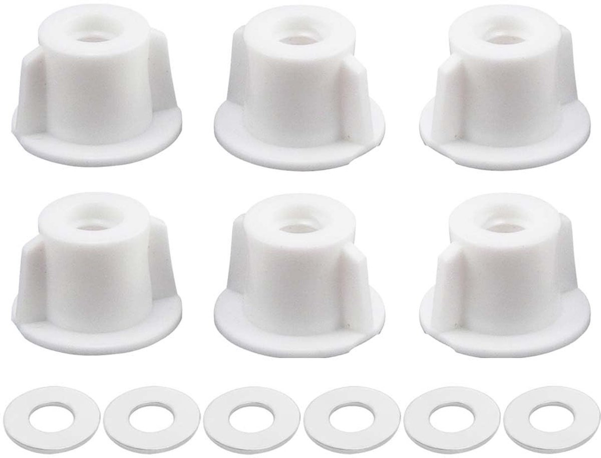 Solidchoice - Vervangende Toiletzitting Bevestiging - 6 mm Schroef