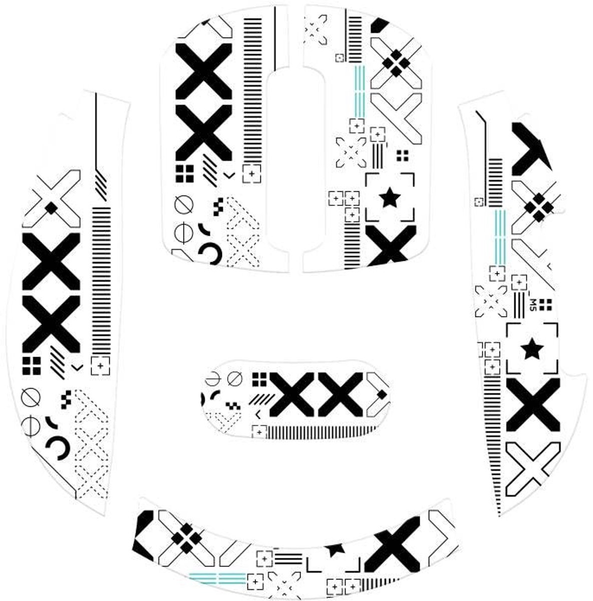 Solidchoice - Antislip Grip Tape voor Gaming Muis