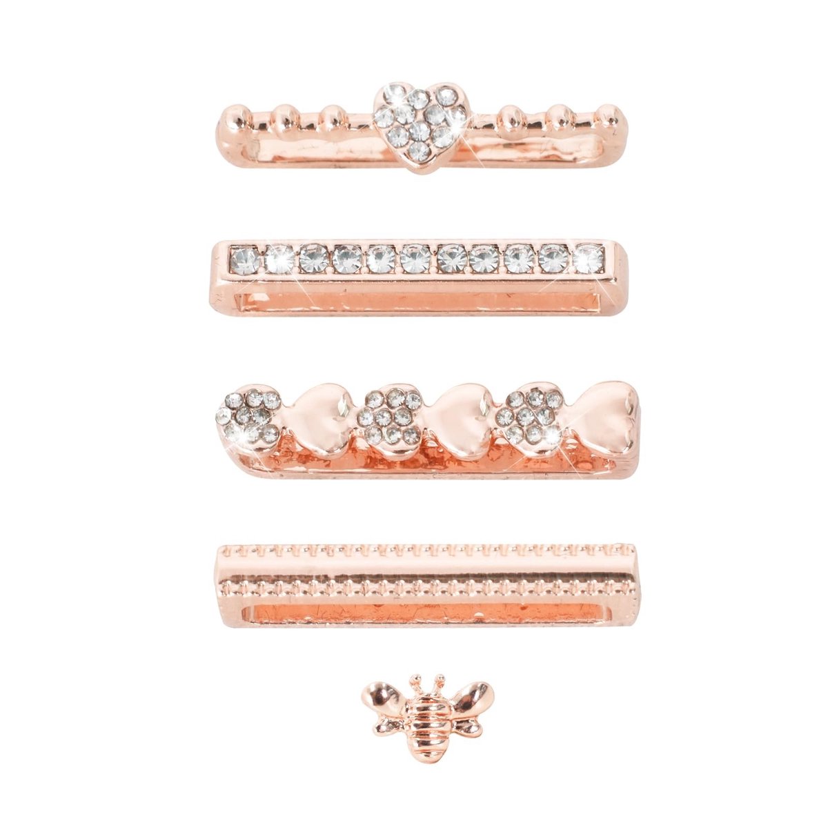 Solidchoice - 5 Stuks Decoratieve Ringarmband voor Apple Watch