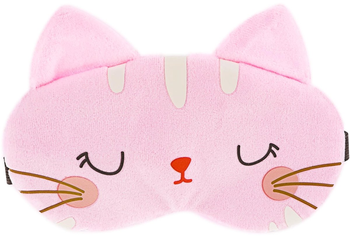 Solidchoice - Schattige Pluche Oogmasker voor Slaap