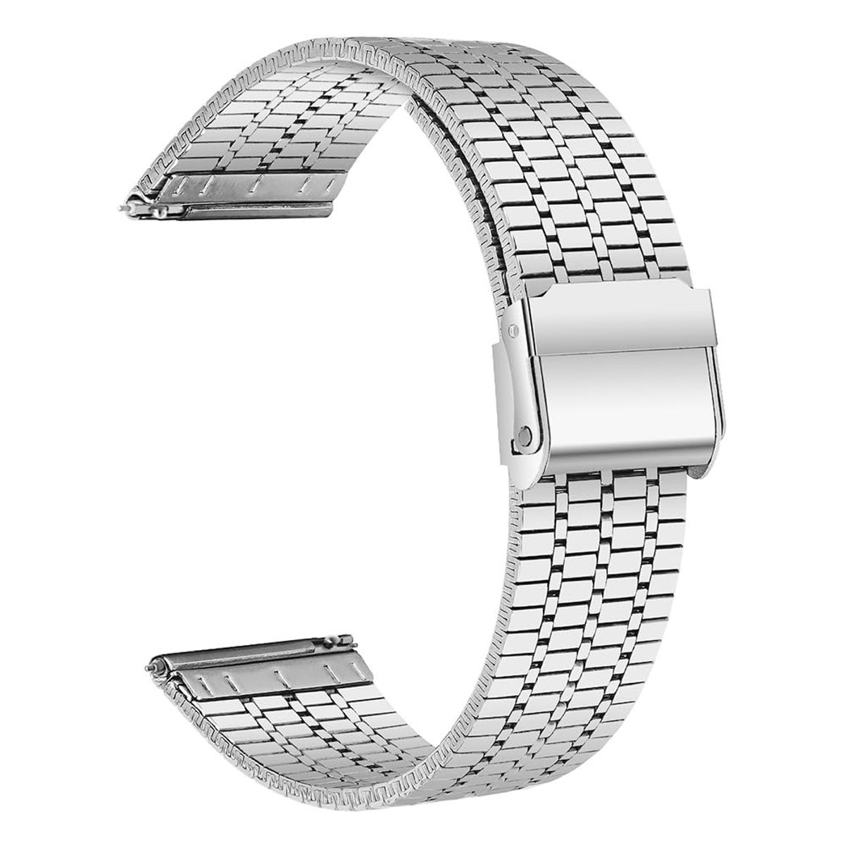 Solidchoice - Roestvrijstalen Mesh Horlogebandje voor Heren en Dames