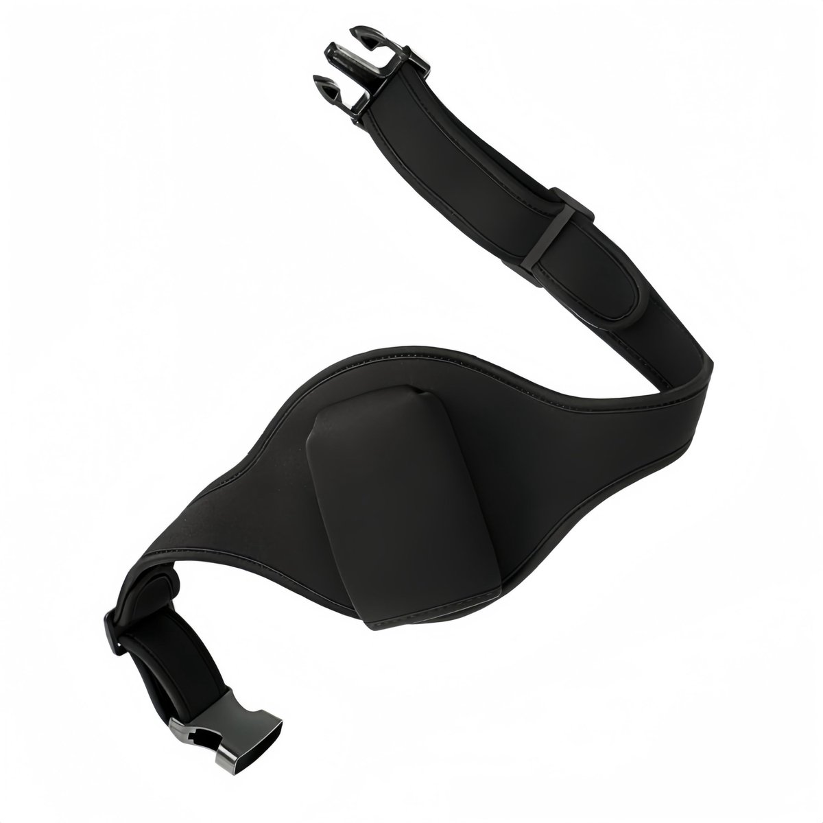 Solidchoice - Zwarte Aerobics Microfoon Riem - Verstelbaar voor Fitness en Theater
