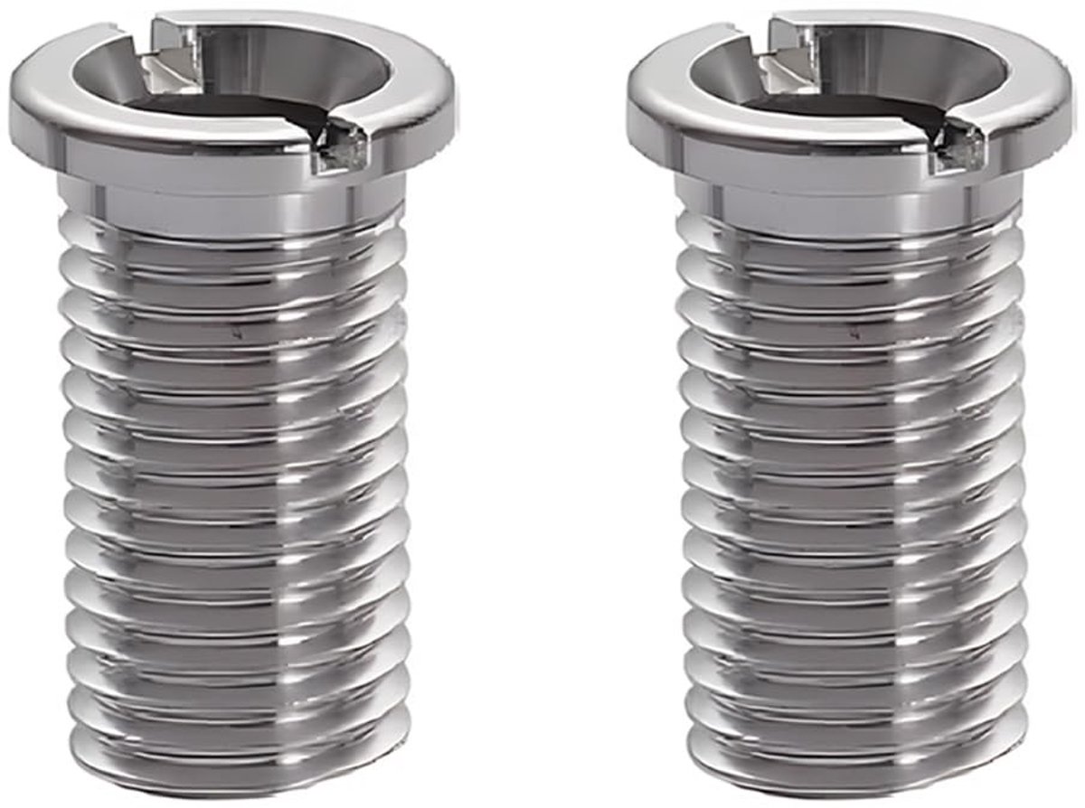 Solidchoice - Set van 2 M12 25mm RVS Schroeven voor Keukenafvoeren