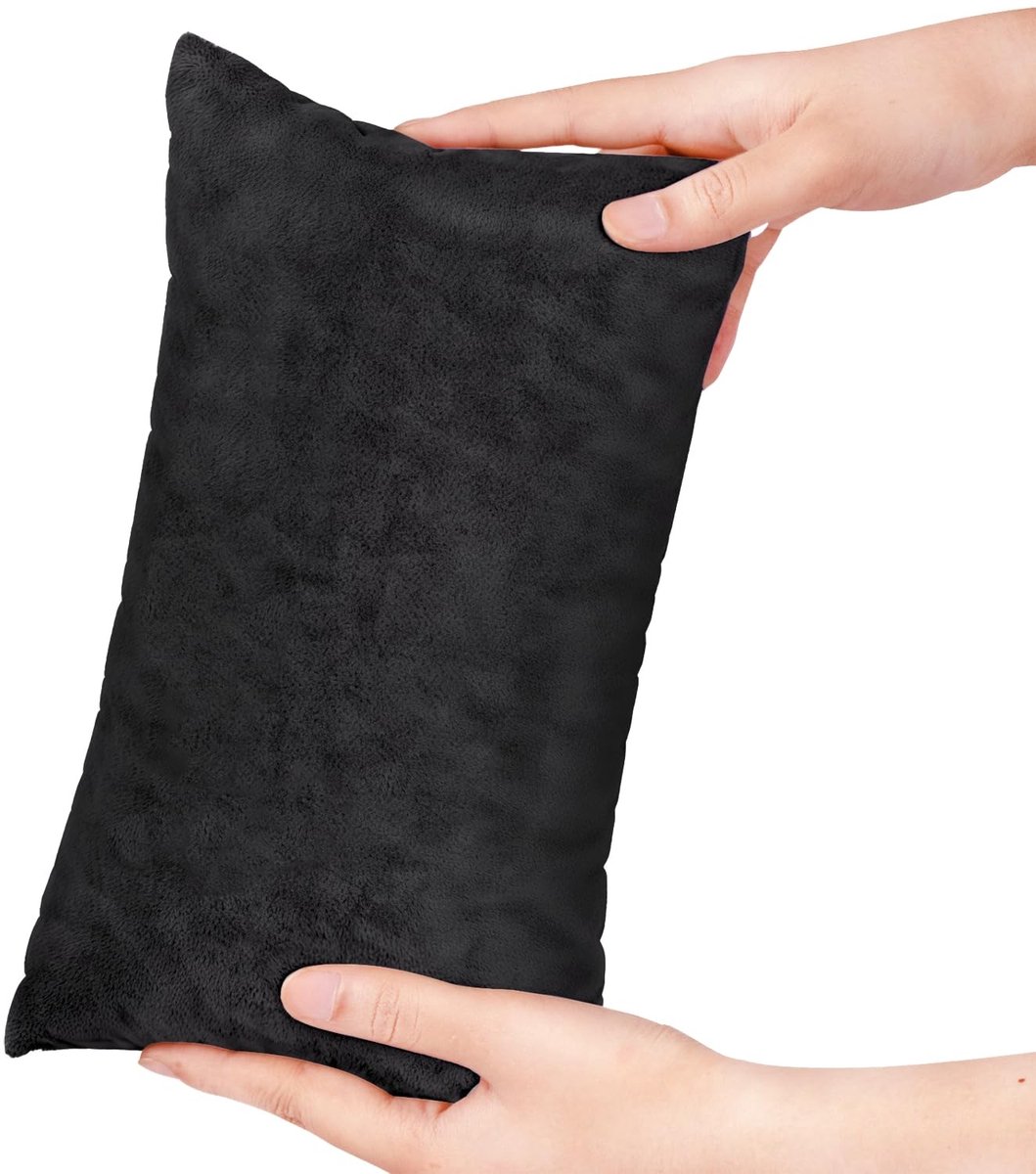 Solidchoice - Mini Kussen met Afneembare Pluche Kussensloop