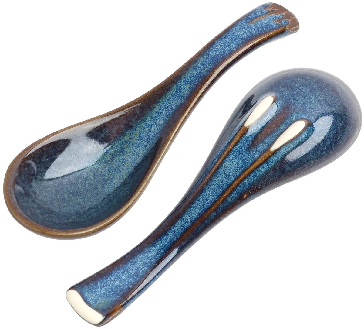 Solidchoice - Set van 2 Japanse Keramische Soeplepels