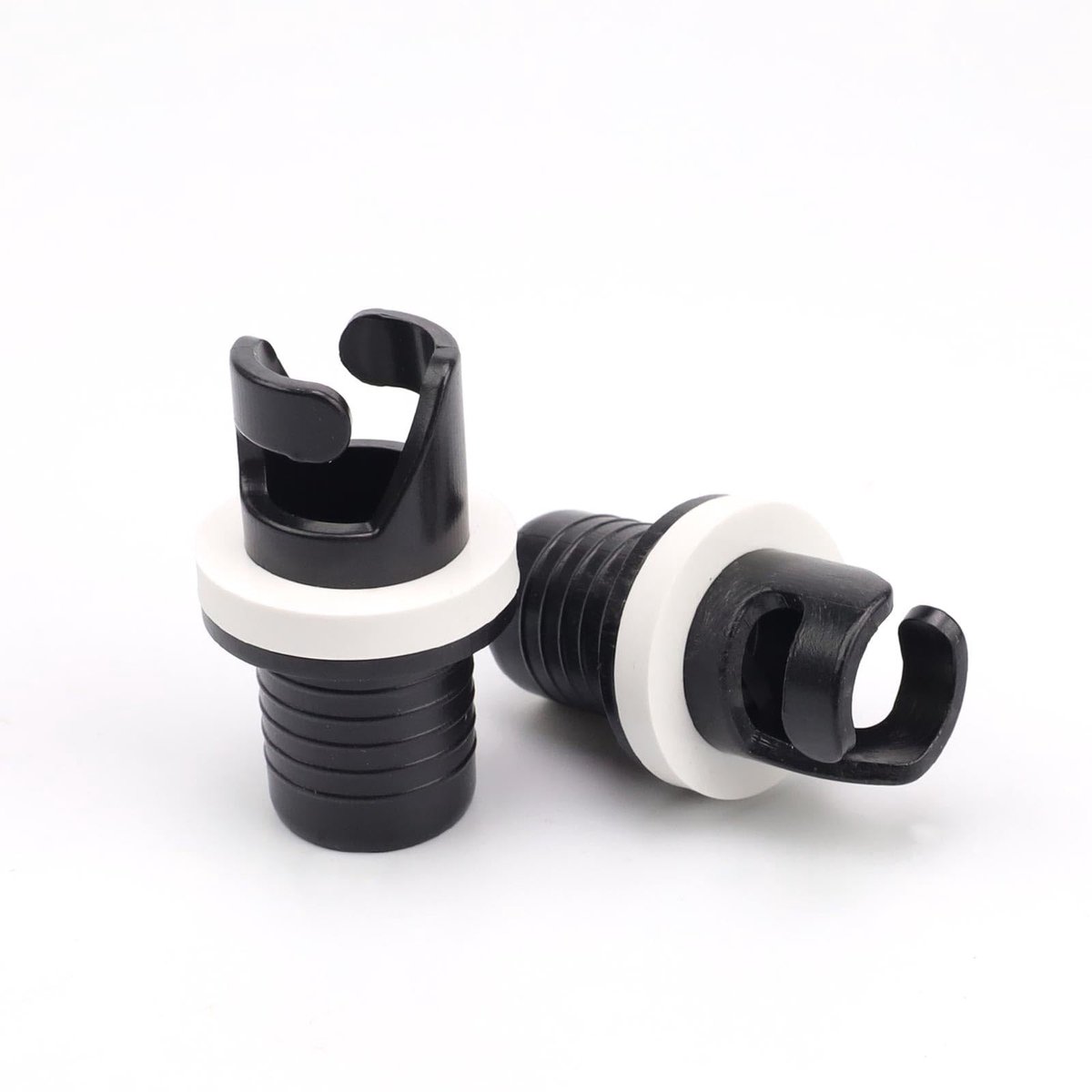 Solidchoice - Set van 2 Plastic Valve Adapters voor Opblaasboten