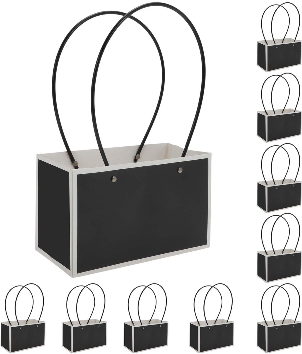 Solidchoice - 10 Boeketten met Handvat in Geschenkdoos - Perfect voor Verjaardagen en Bruiloften