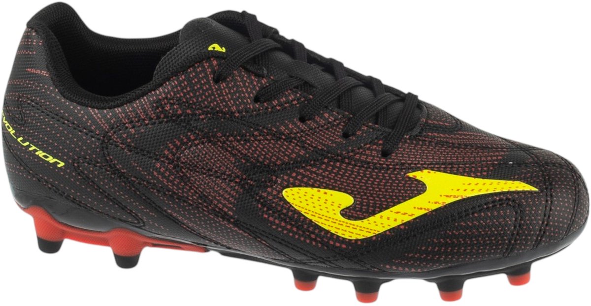 Joma Evolution Jr 26 EVJW FG, voor een jongen, Zwart, Voetbalschoenen, maat: 39