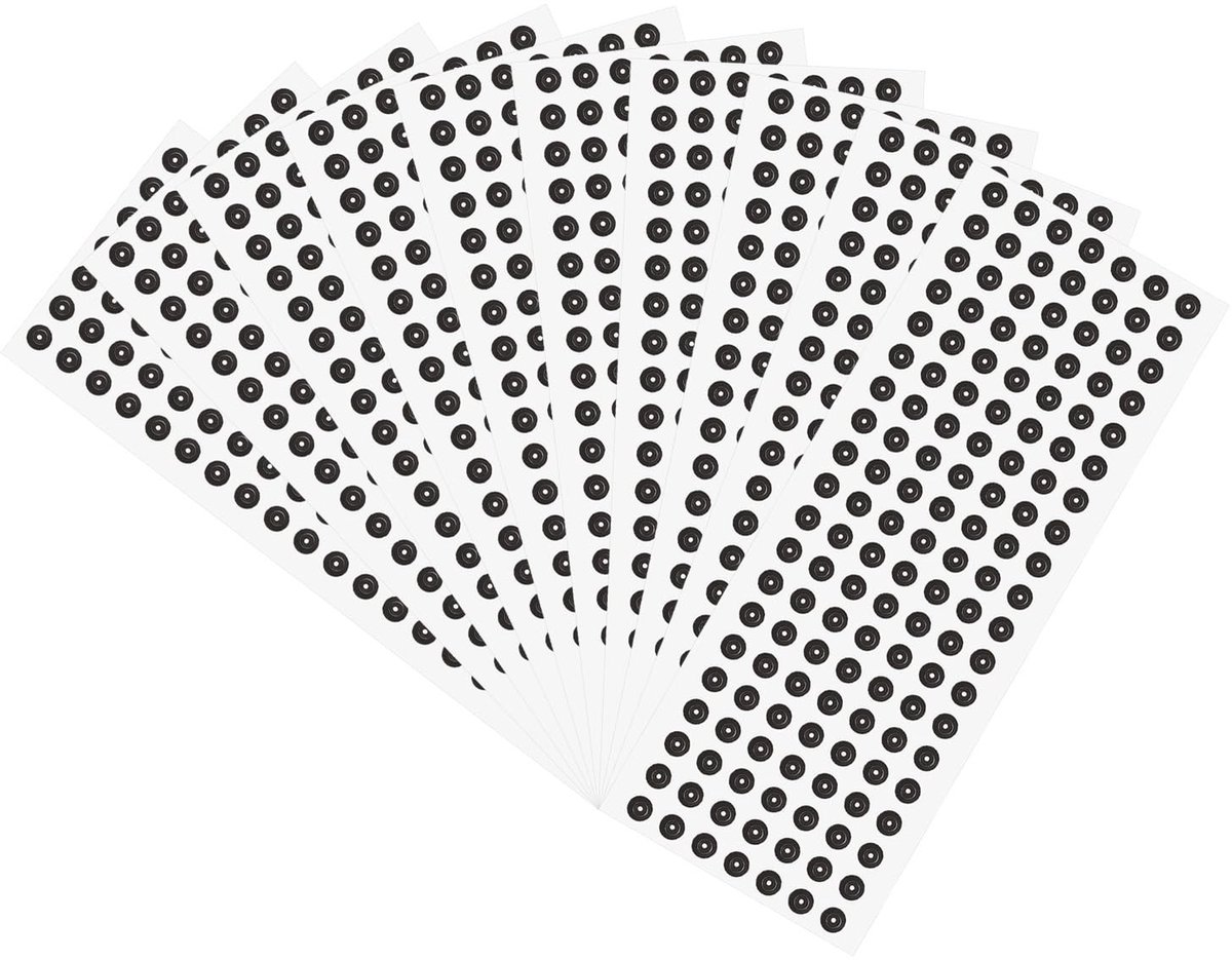 Solidchoice - 1400 Stuks 3D-Scanner Markers voor Nauwkeurige Tracking