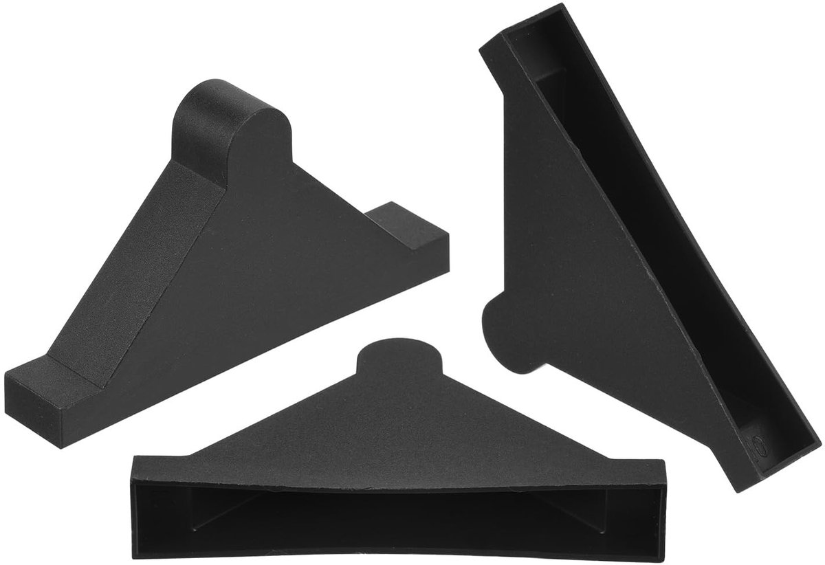 Solidchoice - 20 Stuks Plastic Hoekbeschermers 10 x 70 mm voor Meubels