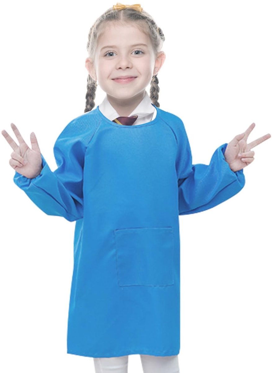 Solidchoice - Waterdicht Schilderij Schort voor Kinderen 8-11 Jaar