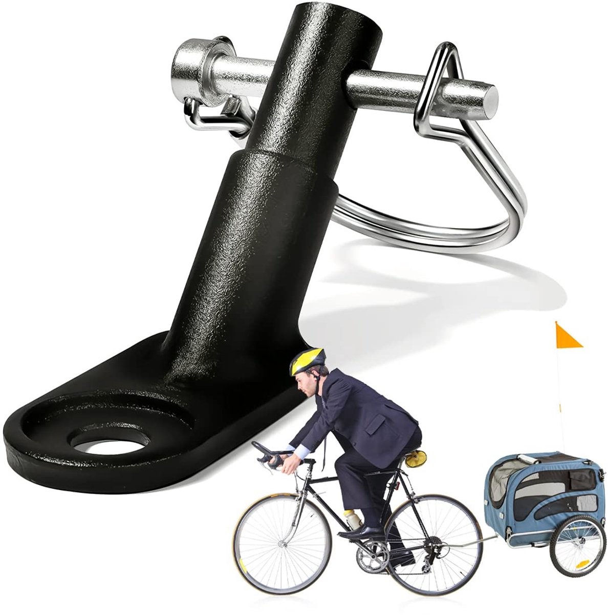 Fietskoppeling voor fiets-trailer