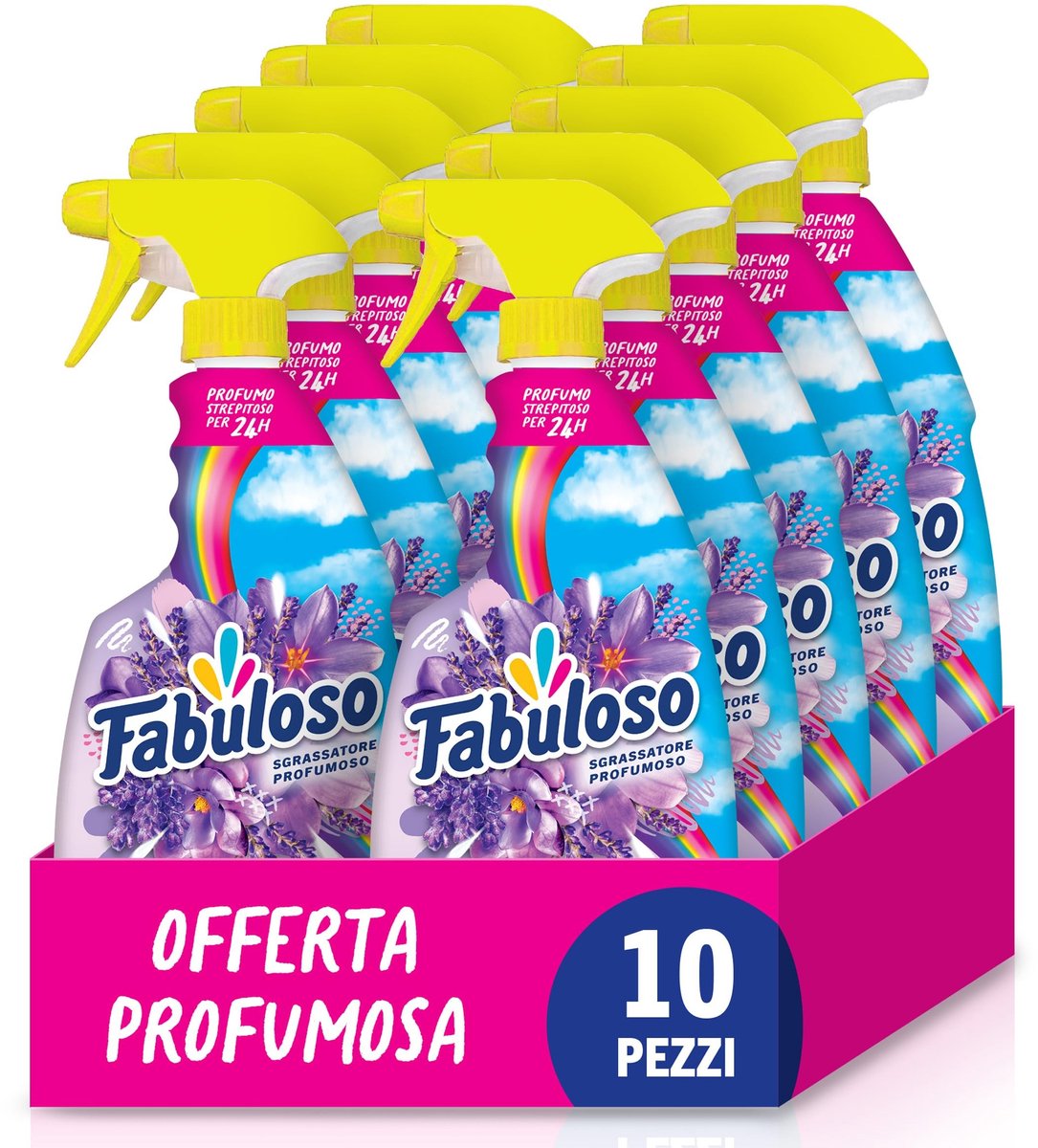 Solidchoice - Wasmiddelspray Ontvetter Lavendel 600 ml voor Verschillende Oppervlakken