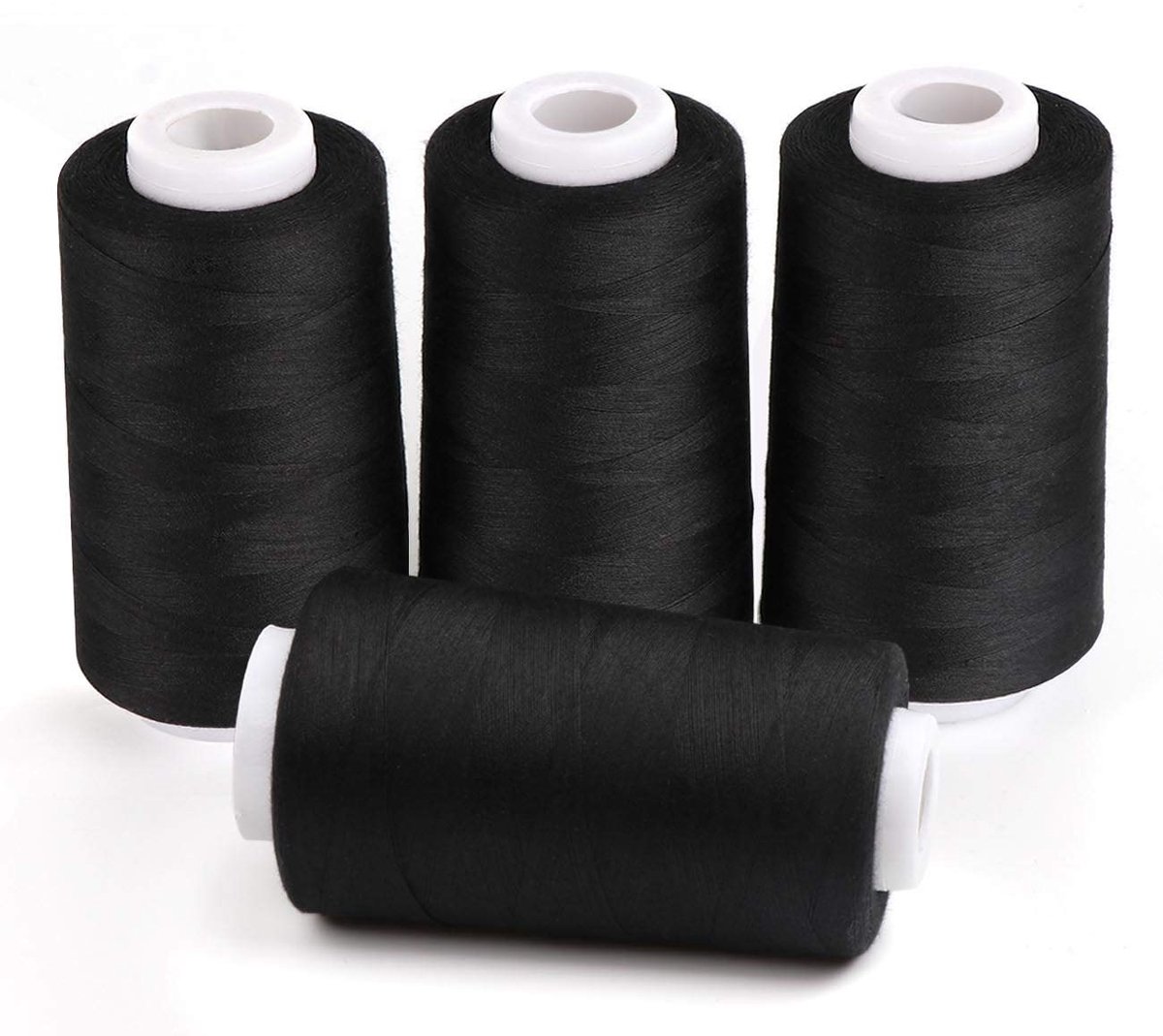 Solidchoice - Set van 4 Polyester Naaigaren van 3000 Yards