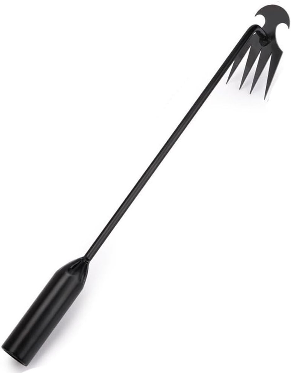 Onkruidtrekker - Roestvrij staal - 20 Inch - Handgereedschap met 4 Klauwen - Voor Tuin en Boerderij