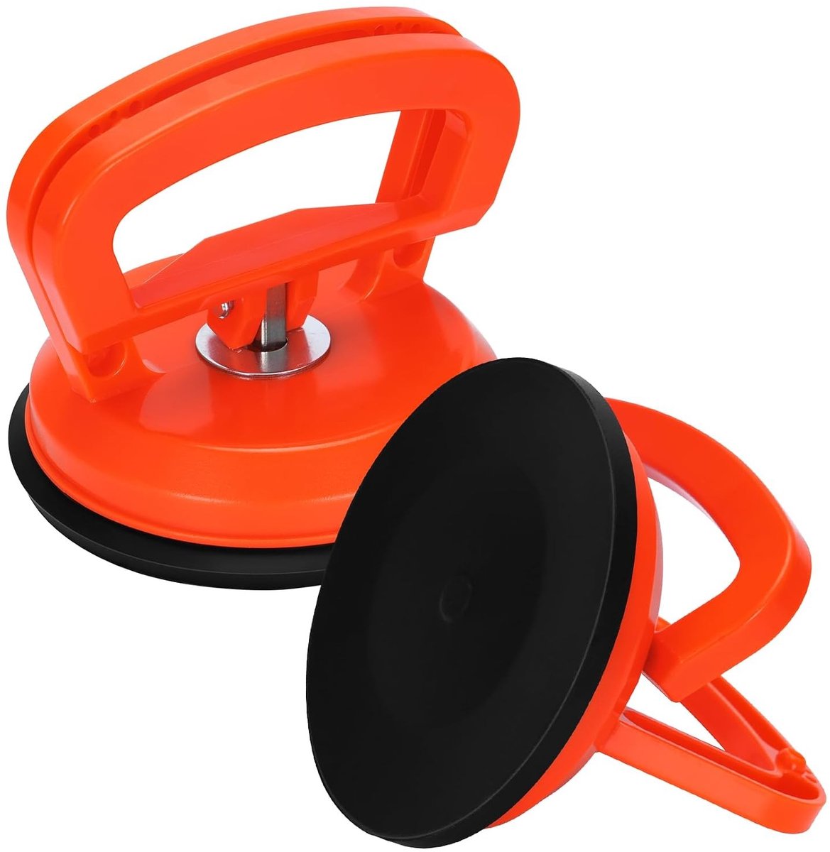 Zuignappen - Oranje - Diameter 118 mm - Vacuümlifter met Draagkracht van 50 kg - Voor Glas, Tegels en Meubels