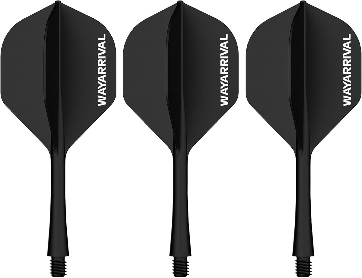 Geïntegreerde Dartflights - Multicolour - 68 mm - Onbreekbare PP Materiaal - Voor Dartsport
