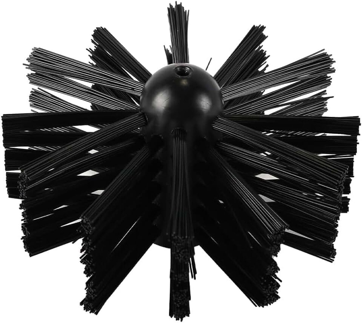 100 mm schoorsteenveger borstel - nylon borstelharen ventilatie en reinigingsgereedschap schoorsteendroger ontluchtingsborstel voor open haard, drogere ventilatieopeningen en