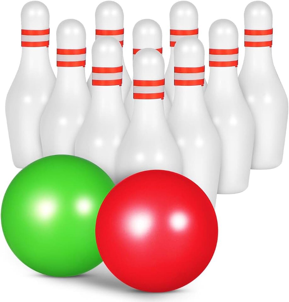 Miniatuur bowlingset, delig, miniatuur, sportmodel, poppenhuis, decoratie, bowlingkegel, mini-decoratie voor poppenhuis, party, restaurant, bar