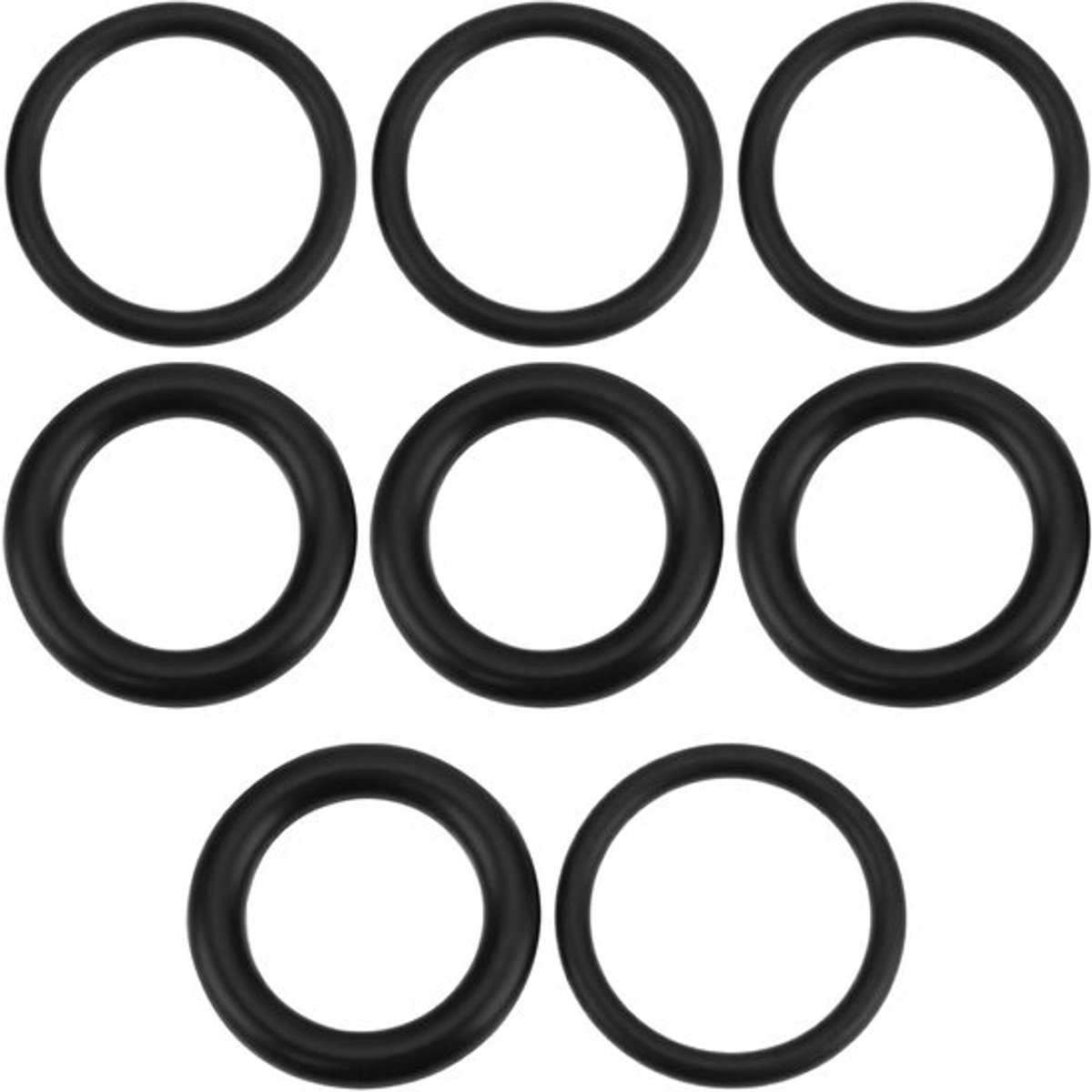 Vijver UV O-ringen - Vijver accessoires - Set van 8 - Zwart - Waterdicht - Hoogwaardige kwaliteit - Compatibel met vijverfilters - Diverse maten - 30x3mm en 30x5mm - Geschikt voor diverse vijvermerken.