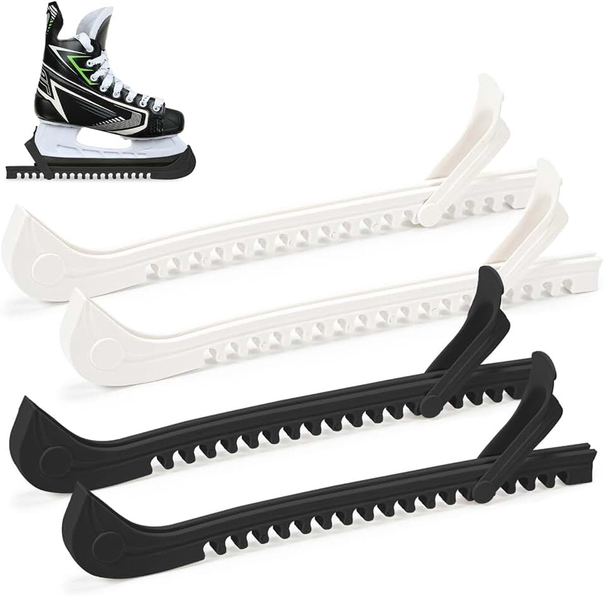 Schaatsbeschermers voor kunstschaatsen, verstelbare ijshockey-schaatsen, accessoires, voor kinderen en volwassenen