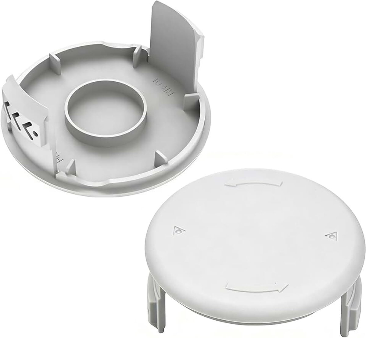 2 stuks spoelafdekking voor grastrimmer, compatibel met Ryobi AC14HCA, vervangende trimmerkap voor Ryobi One + 18 V, 24 V, 40 V grastrimmer