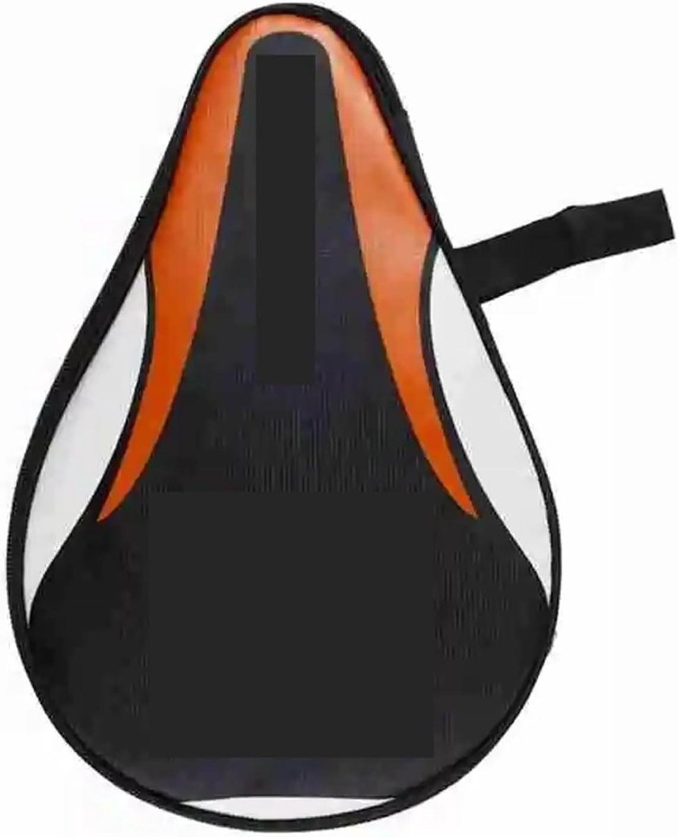 Tafeltennis Bat Tas - Racket Cover - Sport Organisatie - Ruime Opslag - One Size - Zwart