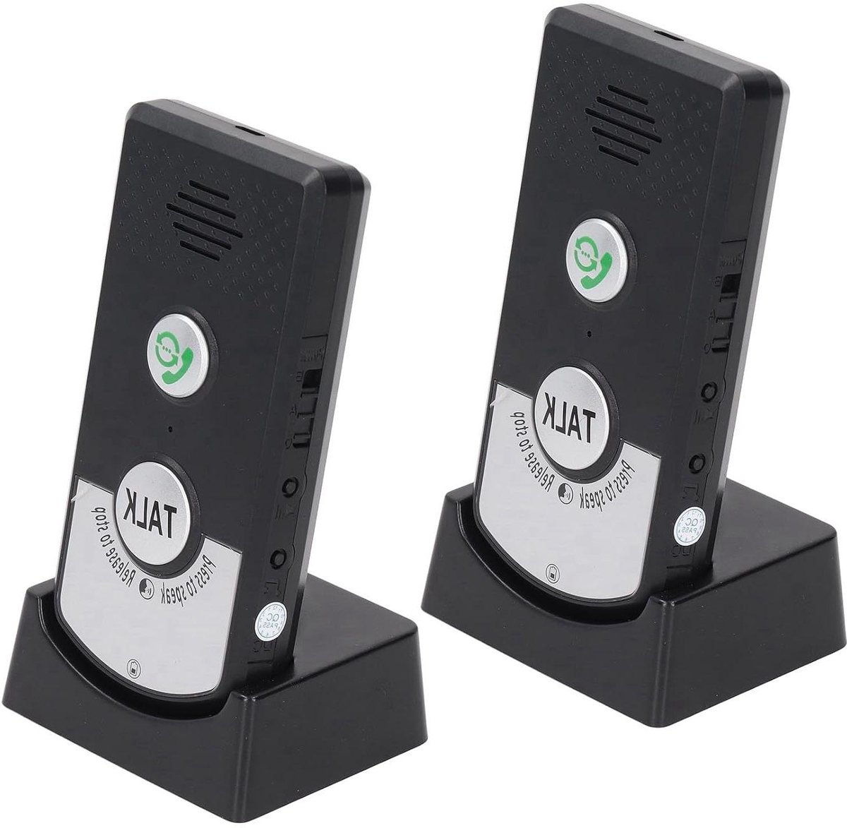 Draadloze Intercom - Tweeweg Communicatie - Thuis Oproepen - Lange Afstand - 1000m Bereik - Wit