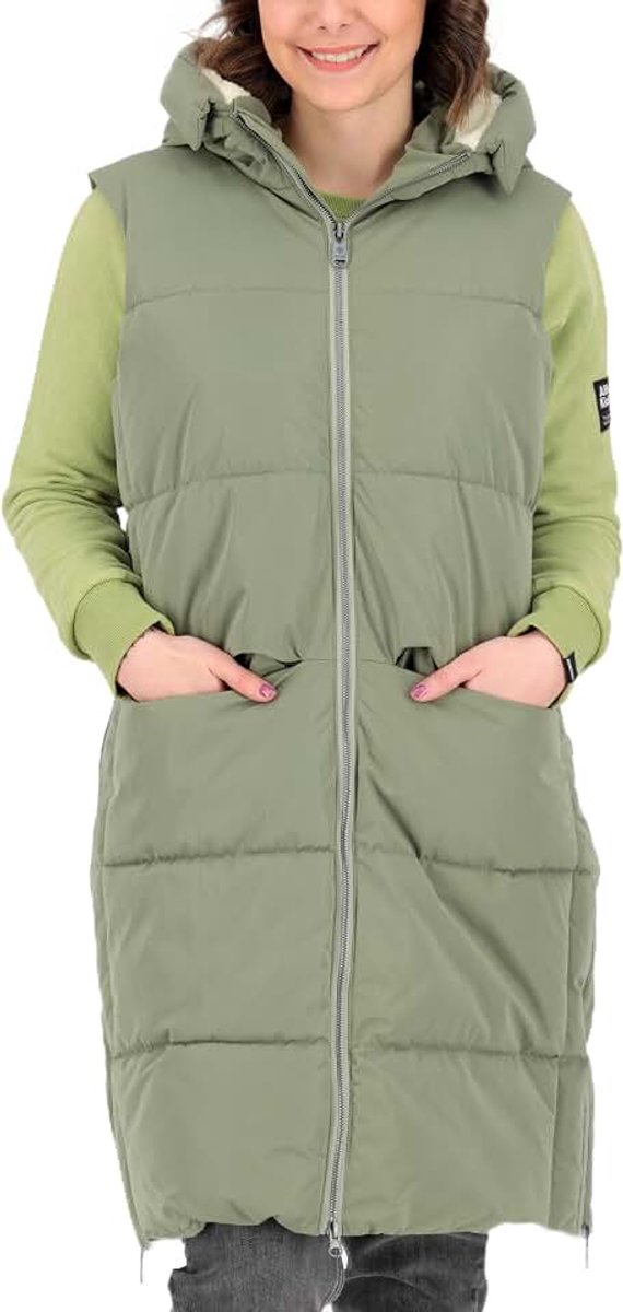Gilmour Vest Long Wmn dames Gewatteerd vest