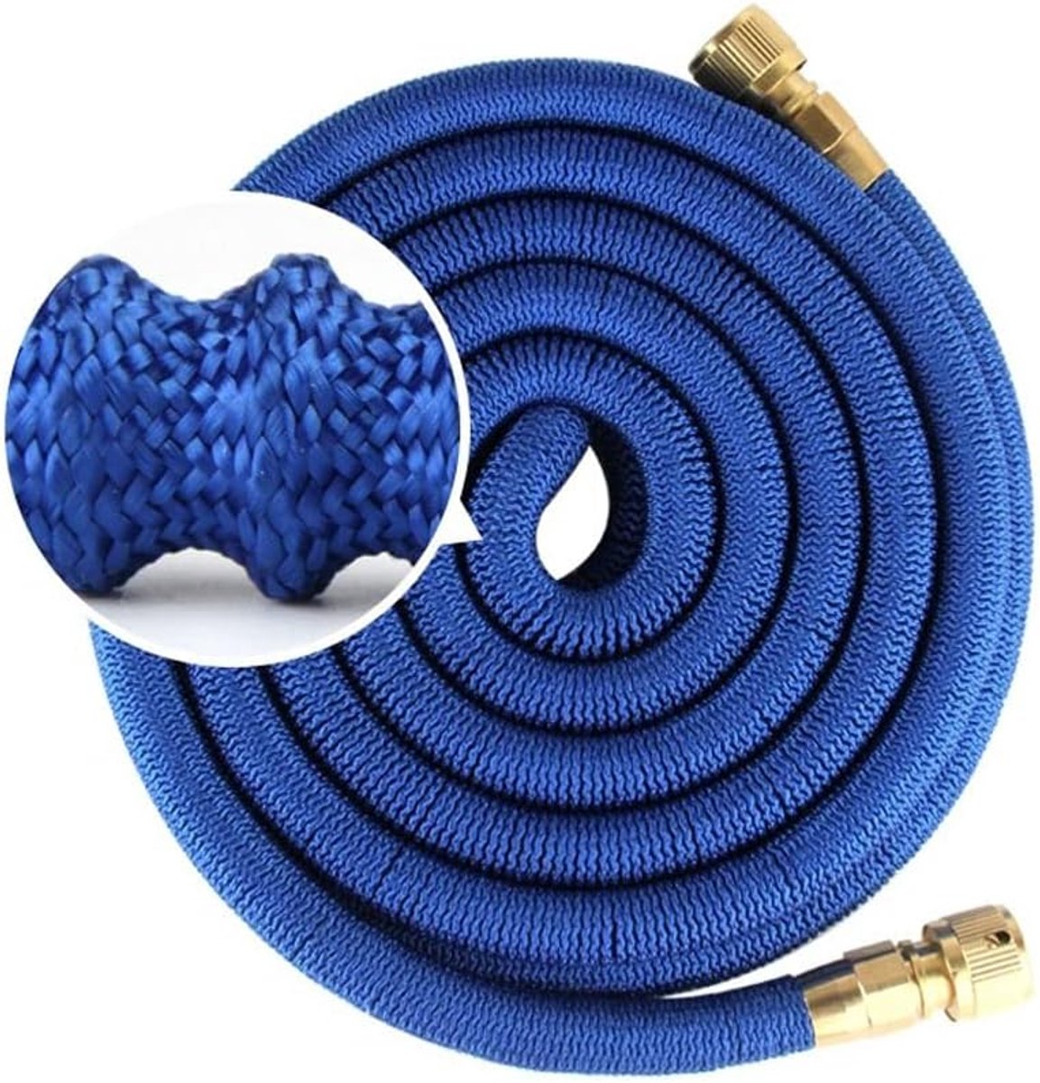 Tuinslang - Flexibele slang - Water geven - Zelf oprollend - 1.5 meter - Blauw – foto 6