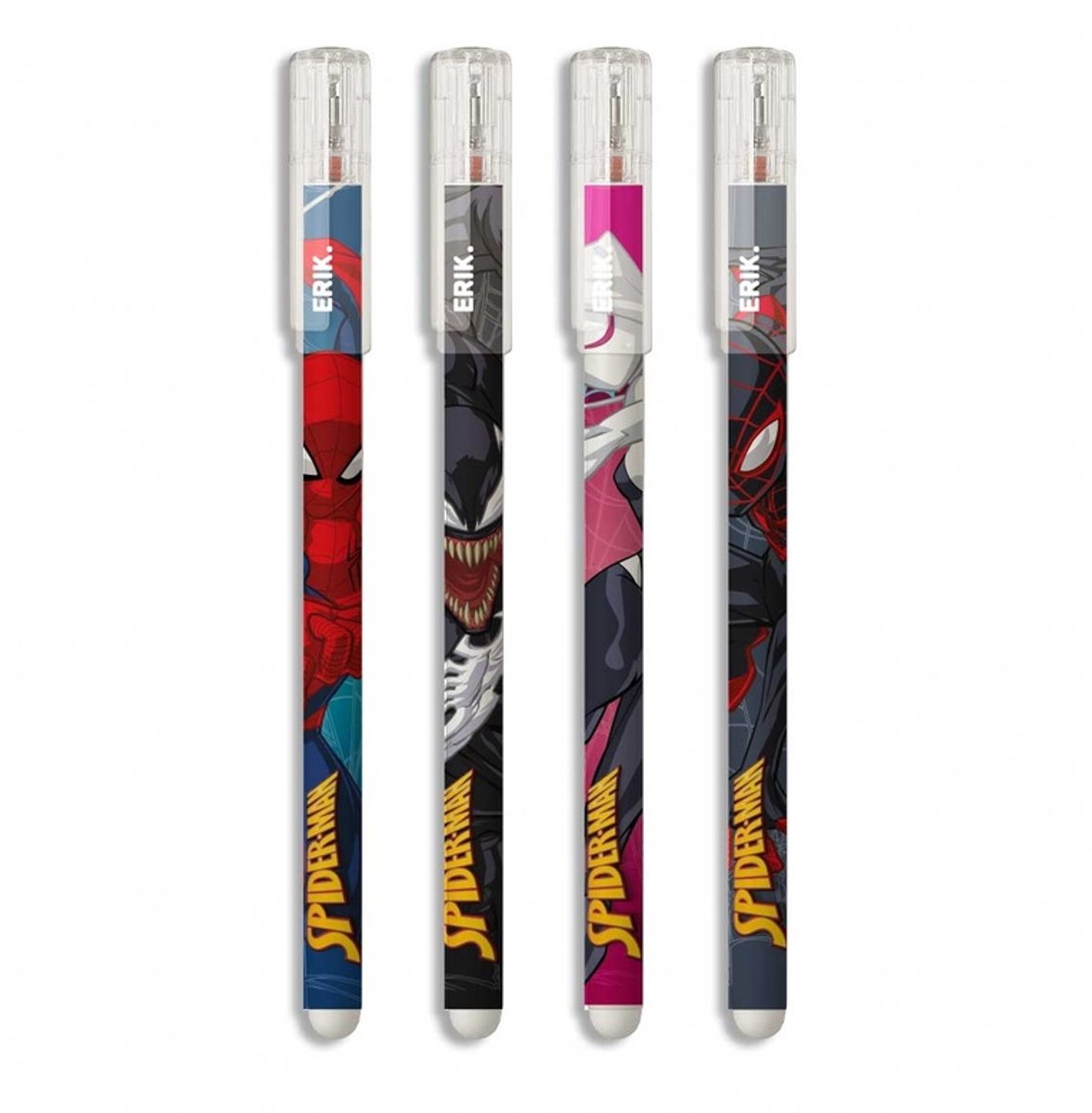 Grupo Erik Marvel SpiderMan - Erasable Pen Set Pen - Multicolours