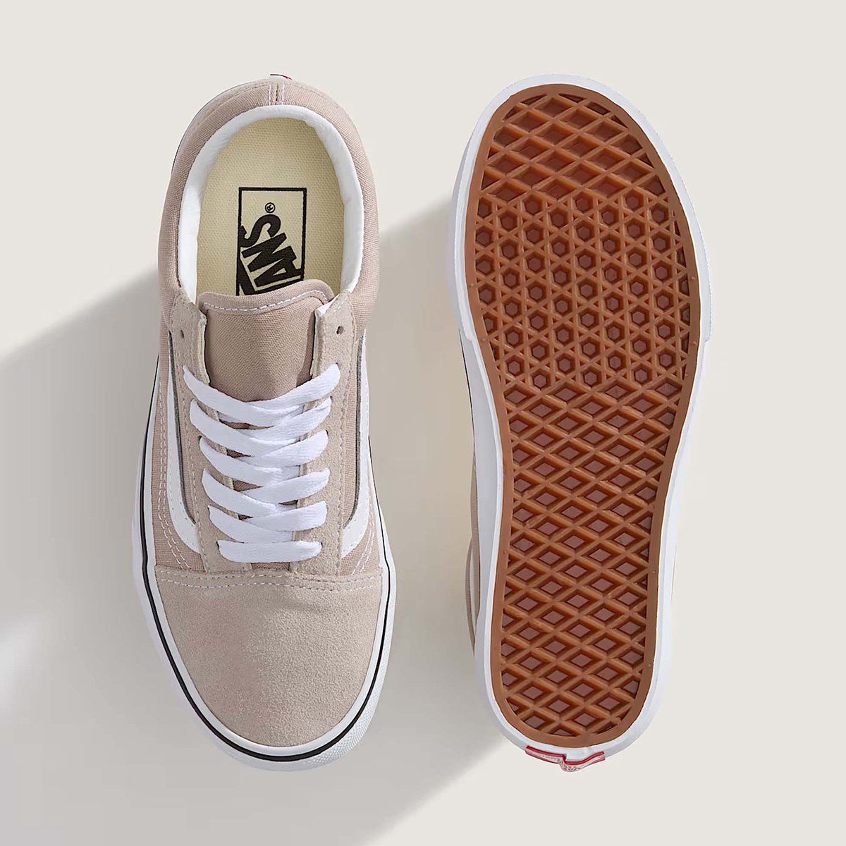 Vans Old Skool Cthr Mdbrn Sneaker Fashion Wear Vrouwen Bruin
