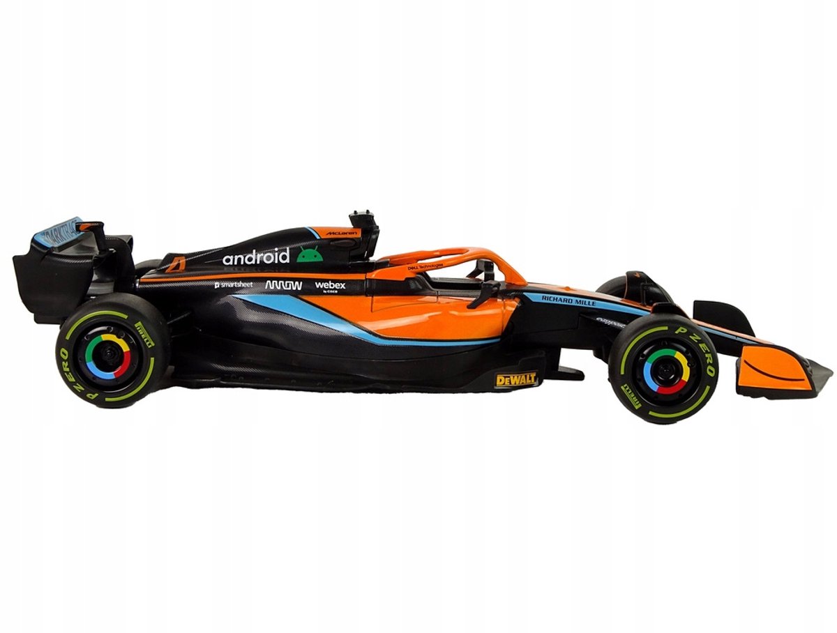 Rastar McLaren MCL36 F1 RC Race Auto, 1:18, Oranje