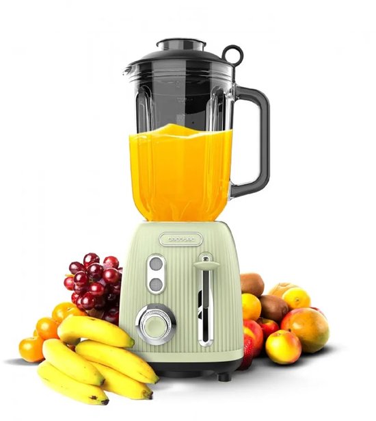 Mixer Cecotec Power Black Titanium RetroGreen Groen van Cecotec — afbeelding 5