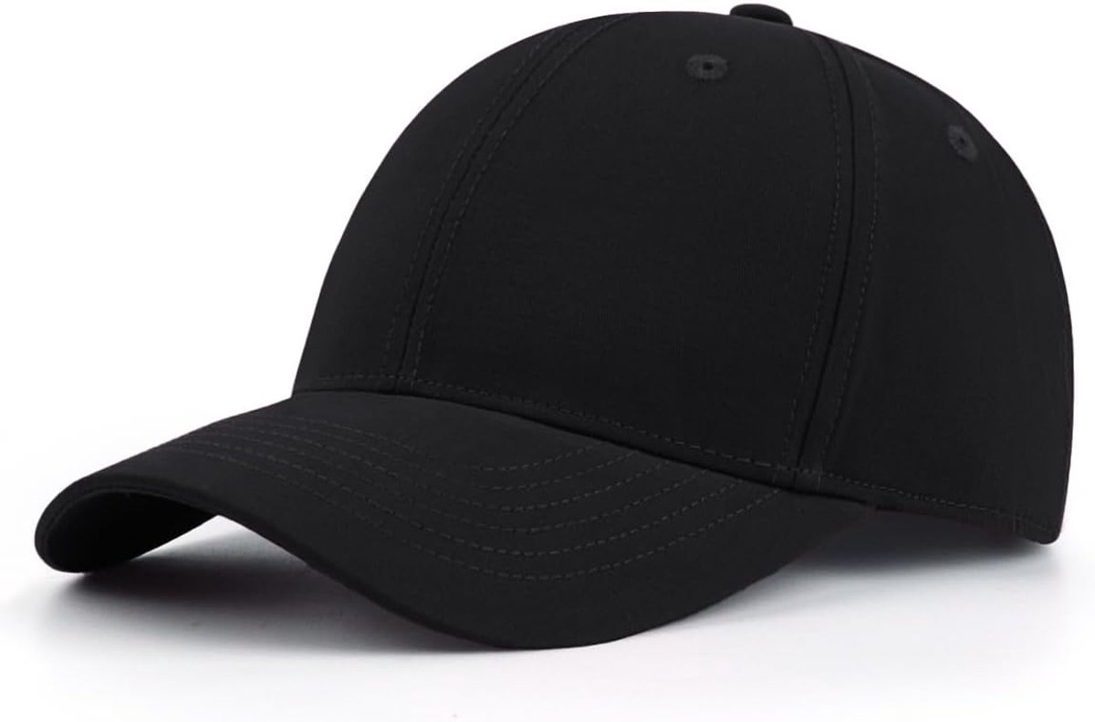 XL XXL baseballpet voor grote hoofden, 100% katoen verstelbare hoge kroonhoed voor mannen vrouwen, grote gestructureerde golfpet