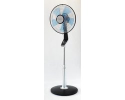 Staande Ventilator Stil 40 cm Vloerventilator met Afstandsbediening Nachtmodus Oscillatie Hoogte…