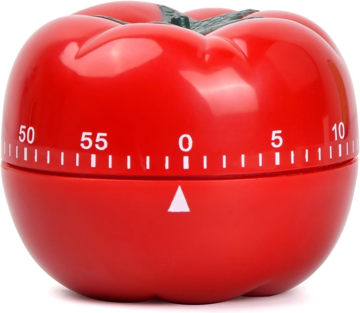 Tijdwekker voor keuken, eierwekker, tomatentimer, mechanische timer, rode mechanische timer, 60 minuten timing om te leren, spelen, digitale timers voor het nieuwe jaar, keuken, koken
