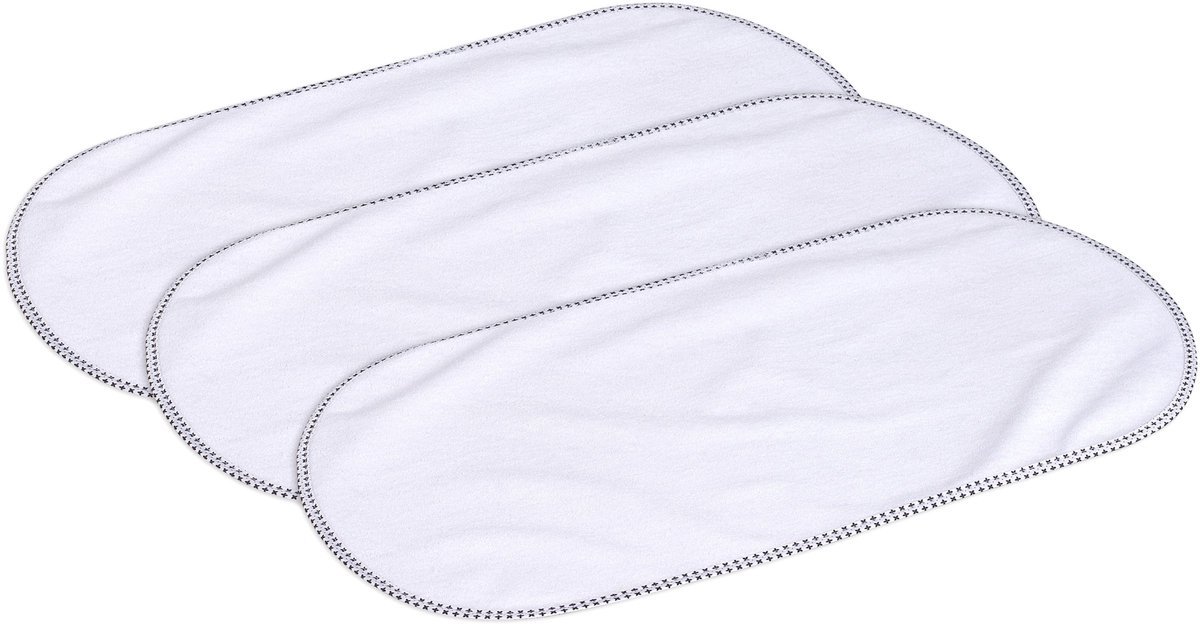 Casalora 3 stukVerschoningsmatje Onderweg - 60 X 30 - Draagbaar Verschoonmatje baby - Luieretui - Perfect Kraamcadeau - Aankleedkussens & Waterbestendig
