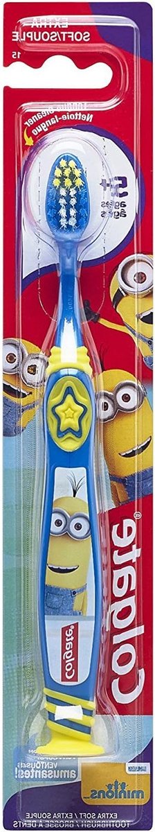 Kinder Tandenborstel - Kleine Borstel - Mondhygiëne Bevorderen - Zachte Tongreiniger - 229 cm - Meerkleurig