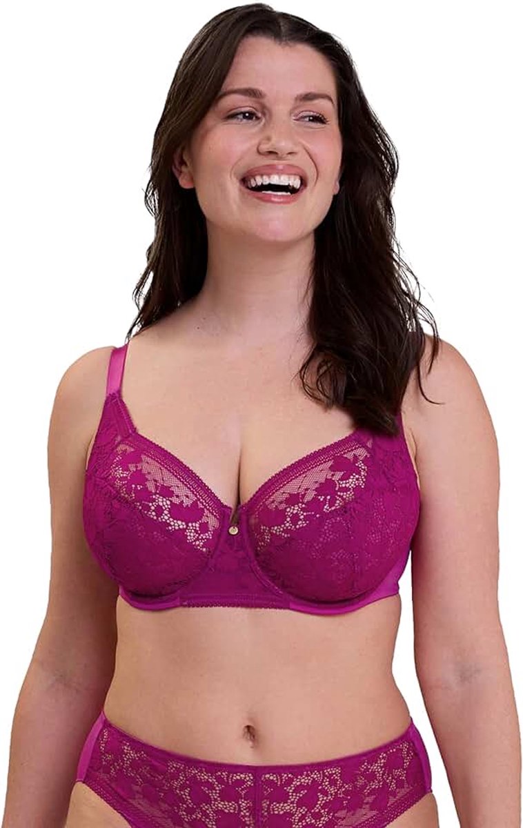 Complexe Suzie Full Coverage Bra voor dames, Fuchsia pink., 85D