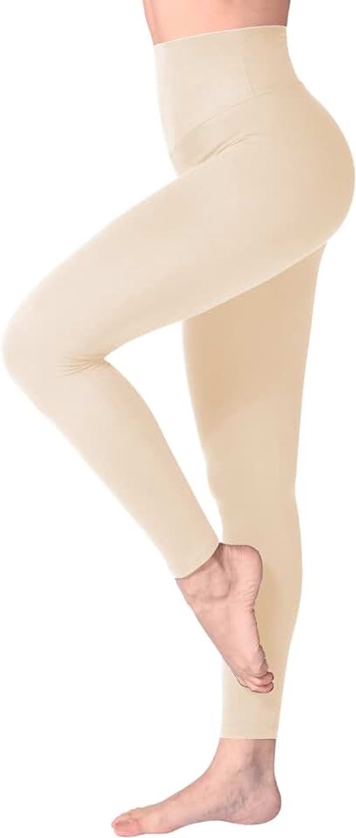 Legging met Hoge Taille voor Vrouwen - Boterzachte Yoga Broekjes voor Sport en Fitnes