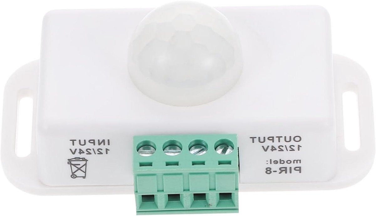 Bewegingssensor Controller - Led Sensor Lamp - Automatische Verlichting - Bewegingsgeactiveerd - 3.4 x 4.5 x 3.4 cm - Wit